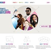 EventPro website. Design project by daniel solana - 12.02.2013