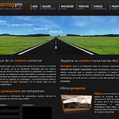 Web Dinámica Namingyou. Un proyecto de Diseño de Antonio Vidal Planells - 04.12.2013