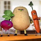 Verduras Gang Ein Projekt aus dem Bereich Traditionelle Illustration und 3D von Alexis R - 04.12.2013