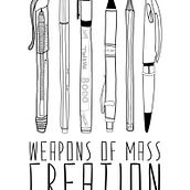Weapons of mass CREATION Ein Projekt aus dem Bereich Design und Fotografie von Elena Bárcena Arroyo - 07.12.2013