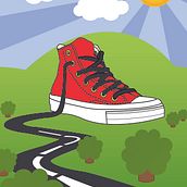 Gráfica Converse. Un proyecto de Ilustración tradicional y Publicidad de Eli Vargas - 09.12.2013