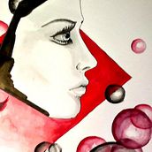 Ilustraciones de moda. Un proyecto de Diseño e Ilustración tradicional de Andrea Rodríguez Fernández - 09.12.2013