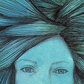 Els ulls que et miren. Traditional illustration project by Júlia Domènech Marti - 12.17.2013