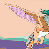 Hegoak. Un projet de Illustration traditionnelle de Leire Urbeltz - 22.12.2013