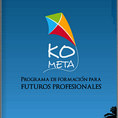 Brouchure Programa Kometa. Design projeto de Diana E. Pinela M. - 12.11.2013