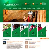 Diseño Web AlAndalusActiva.com. Design project by Closemarketing - 11.30.2013