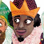 Carta Reyes Magos de Oriente. Design, and Traditional illustration project by Raül Salvatierra Ríos - 12.04.2013