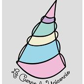 Logo "La cuerno de unicornio". Un projet de Illustration traditionnelle de Daniela González - 02.01.2014