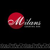 Milans Cocktail Bar. Design project by Ana Valero Sisamón - 01.09.2014