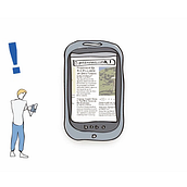 Motion Graphics App Phone2chrome. Un progetto di Illustrazione tradizionale di Planet motion graphics - 09.08.2013