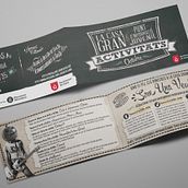 Carteles y dípticos: "La Casa Gran". Un proyecto de Diseño e Ilustración tradicional de Héctor Sánchez - 09.09.2013