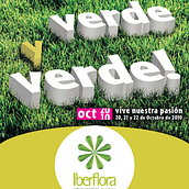 IBERFLORA _ Imagen para la 39ª Edición de la Feria Internacional  de Planta y Flor; Tecnología y Bricojardín Iberflora. Design, Traditional illustration, and Advertising project by Ricardo Duval - 09.30.2010