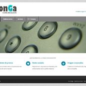 Sitio web para LaConga Comunicación. Programming, UX / UI & IT project by Iván González - 01.20.2014