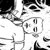 Il Terrore Cosmico.. Traditional illustration project by Daniela Santaella - 12.14.2013