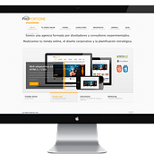 Diseño de página web: Proportione. Design, Traditional illustration, Advertising, Programming, UX / UI & IT project by Jorge del Barrio López - 01.23.2014