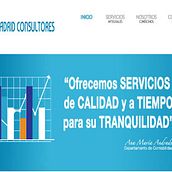 Web para Madrid Consultores. Un proyecto de Diseño de Cristina Torres - 24.01.2014