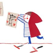 Ay Caperucita, pero que "tierna" eres. Un proyecto de Ilustración tradicional de Teresa Bellón - 25.01.2014