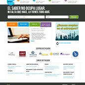 Portal especializado en la búsqueda de formación Ein Projekt aus dem Bereich Webdesign von Manuel Martín Ontanaya - 26.11.2013