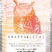 Cartel Knappa. Graphic Design, and Music project by Raul Garcia Castilla - 01.28.2014