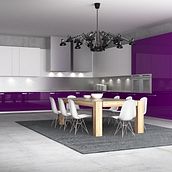 Cocina 3D . 3D, Interior Architecture, Interior Design, Furniture Design, and Making project by Elena Cobos - 01.29.2014