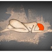 el placer de dormir. Un proyecto de Diseño, Diseño gráfico e Ilustración tradicional de Elena Marticorena - 03.02.2014