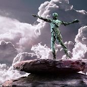 Estatua de Piedra TEST 01 . % Raqueta Malvada De Tenis tarafından hazırlanan 3D, Geleneksel illüstras, on, Fotoğraf Post Prodüksi, Ve on projesi - 02.05.2014