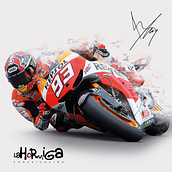 Cartel Repsol Moto GP Ein Projekt aus dem Bereich Fotografie von La Hormiga Comunicación - 06.02.2014