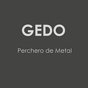 Gedo. Perchero de Metal.. Product Design project by Alexia Alvarez - 01.12.2014