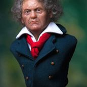 busto de beethoven. Een project van Craft y  Beeldende kunst van David Chapanoff - 07.02.2014
