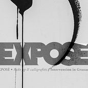 EXPOSÉ • Paste up & Calligraffiti.  project by JuanJo Rivas - 02.11.2014
