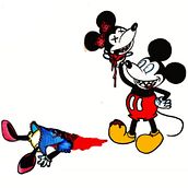 bloodydisney. Traditional illustration project by María Reos Giménez - 02.12.2014