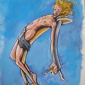El pintor. IT, and Painting project by jordi esteve zapata - 02.15.2014