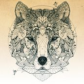 animal de poder. Traditional illustration project by Fátima Menchén - 02.17.2014