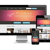 Proyecta. Web Design, and UX / UI project by Sandra Vilarrubias - 02.17.2014