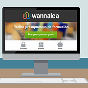 Video Presentación de Wannalea. Animation, Motion Graphics, and Multimedia project by Marian García Crespo - 02.25.2014