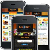 Diseño de Bluemkt App . % Ineshi tarafından hazırlanan Programlama, Etkileşimli Tasarım, Ve UX / UI projesi - 03.02.2014