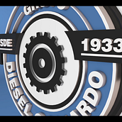 Cabecera logo animado Diesel Gallardo. Un progetto di 3D, Animazione e Motion graphics di Planet motion graphics - 27.02.2014