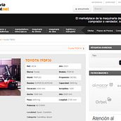 MaquinariaIndustrial.net. Un proyecto de Desarrollo Web de Alex Peris - 12.11.2012