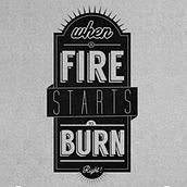 FIRE. Design, Graphic Design, Traditional illustration, and Screen Printing project by Ander Irigoyen - 03.07.2014