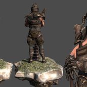 3D Knight ingame. Un projet de 3D de Guillermo Morillas Gonzalez - 08.03.2014