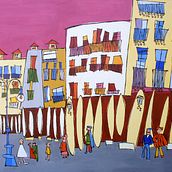 PLAZA MAYOR VALLADOLID. Een project van Schilderij van R Valcarce - 10.03.2014