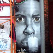 Algo de aerosol.. Fine Arts, Traditional illustration, and Painting project by Kike García - 03.10.2014
