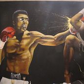 Float like a butterfly, sting like a bee.. Fine Arts, Traditional illustration, and Painting project by Kike García - 03.10.2014