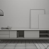 Nuevo proyecto. Un progetto di 3D, Architettura, Architettura d'interni, Belle arti, Design, Lighting design, Interior design, Design e creazione di mobili, Product design, Design industriale, Fotografia, Multimedia e Pubblicità di Carlos Senn - 14.03.2014