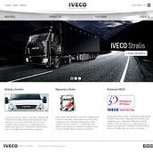 WEB SITE - IVECO. Een project van  Webdevelopment,  Ontwerp y Webdesign van Luis Miguel Pittol Mendoza - 15.03.2014