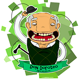Don Doroteo. Graphic Design, and Traditional illustration project by Luis Amaya Perez - 03.15.2014