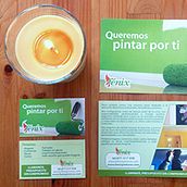 Diseño tarjeta y flayer. Graphic Design, and Advertising project by Fran Castillo - 03.18.2014
