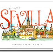 Cuaderno de Viajes de Sevilla. Un progetto di Illustrazione tradizionale di JOAQUIN GONZALEZ DORAO - 11.03.2014