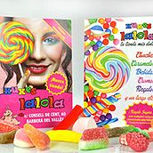 Xuxes La Lola. Un projet de Design , Design graphique , et Photographie de Jordi Calveres Navinés - 13.02.2014