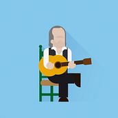 Homenaje. Un progetto di Design, Character design e Illustrazione tradizionale di Adrián Heras - 30.03.2014